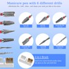 Nail Drill Bits, 6 Pieces Nail Drill Set, Nail Cutter