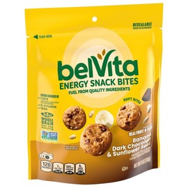 Belvita ⚫️ New Belvita Banana Dark Chocolate & Sunflower Seed Energy Snack Bites 5oz