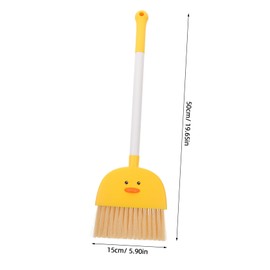 Ipetboom Cartoon Broom Small Cleaning Tool for Home Kitchen Sized Cartoon Animal Sweeper Early Cleanup Skill Teaching for Boys and Birthdays and Holidays