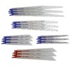 Faithfull FAISBSSET15M Reciprocating Sabre Saw Blade Set - 15 Piece.
