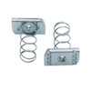 Strut Channel Nuts, 1/4"-20 Spring Channel Nut with Zinc Electroplate