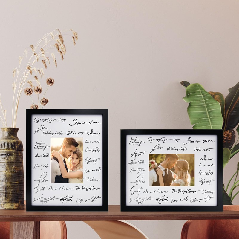 Egofine 11x14 Picture Frames Made of Solid Wood 2 PCS