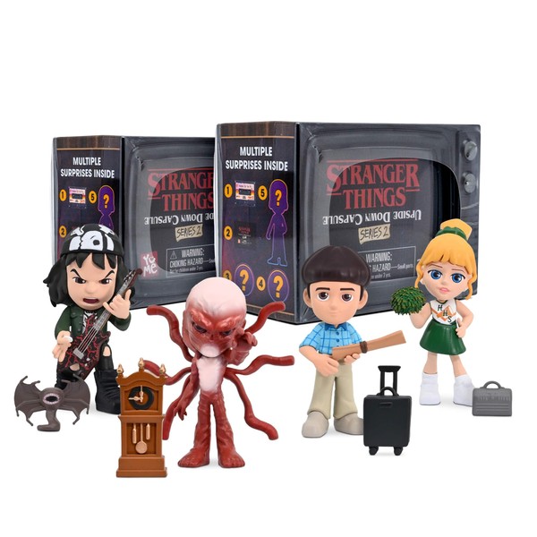 YuMe Official Stranger Things Upside Down Mystery Capsules Series 2 Action Figures Toys 2 Pack