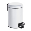 WENKO cosmetics pedal bin Leman, 3 liter, bathroom trash can,