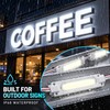 10-Pack 12V 2W COB LED Modules with Lens, IP68 Waterproof