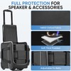 Undomip Speaker Bag with Wheels Compatible with Bose S1 Pro