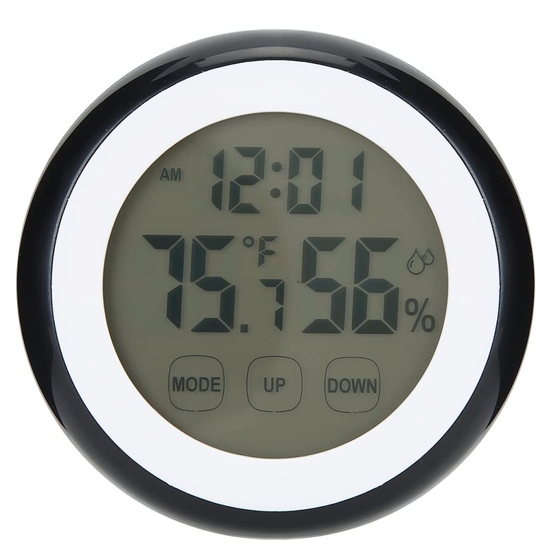 Digital Electronic Alarm Clock with Temperature Display and Humidity Sensor