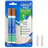 Twin Pack (TERRACOTTA) Grout Pen - Designed for restoring tile