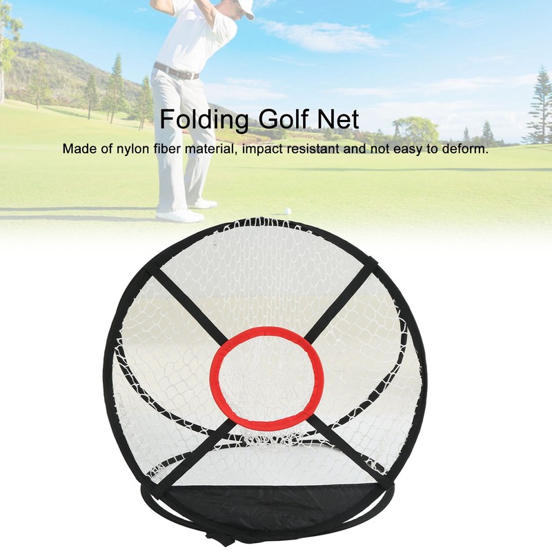 Portable Golf Chipping Practice Net Folding Golf Training Net Golf