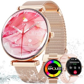 1.43''Amoled Screen Smart Watch,IP68 Waterproof Sport Smartwatch For Android iOS