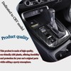 MUXEE 2PCS Center Console Frame Gear Shift Panel Cover Trim