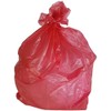 PlasticMill 33 Gallon Garbage Bags: Red, 1.5 MIL, 33x39, 100