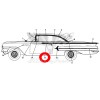 Southeast Chevy Parts 1960 Chevy Impala 2-Door Upper Spear Molding
