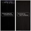 KEQIAOSUOCAI 100 Blackout Curtains with Black Liners - Solid Thermal