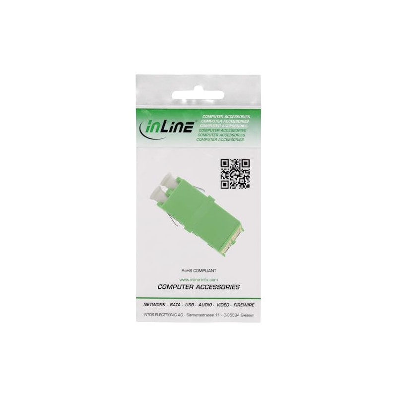 InLine® 89989O Duplex LC / LC Single Mode with Shutter