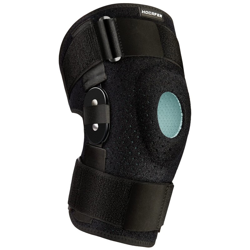 Hocafer- Rodillera Profesional Ajustable, Soporte Estable de La Rodilla de