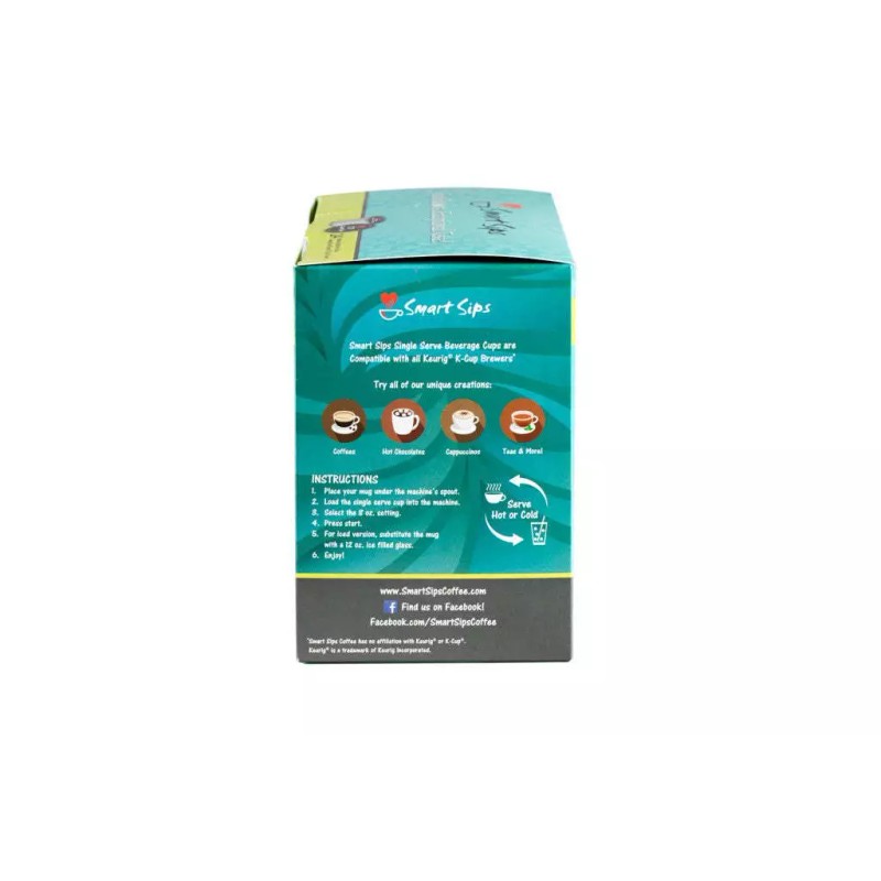Smart Sips Coffee Liquor Flavored Gourmet Coffee Variety Pack -