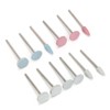 12Pcs/Set Dental Polisher Drill Grinding Head Kit Porcelain Teeth Tool