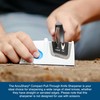 AccuSharp Compact Pull-Through 2-Stage Knife Sharpener, Repairs & Restores Kitchen