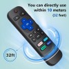 mywebstart 2pack Remote Control Replacement for All Roku TV,TCL/Hisense
