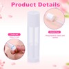 Giantree 25 Pcs 5g Empty Lip Balm Tubes, Twist-up Refillable