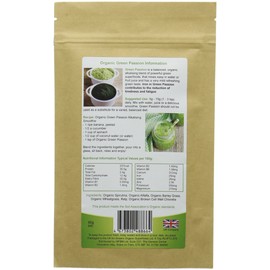 GOLDEN GREENS ORGANIC Organic Green Passion Powder 90g (PACK OF 1)