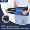 NEWGO Back Ice Pack Wrap for Lower Back Pain, Hot
