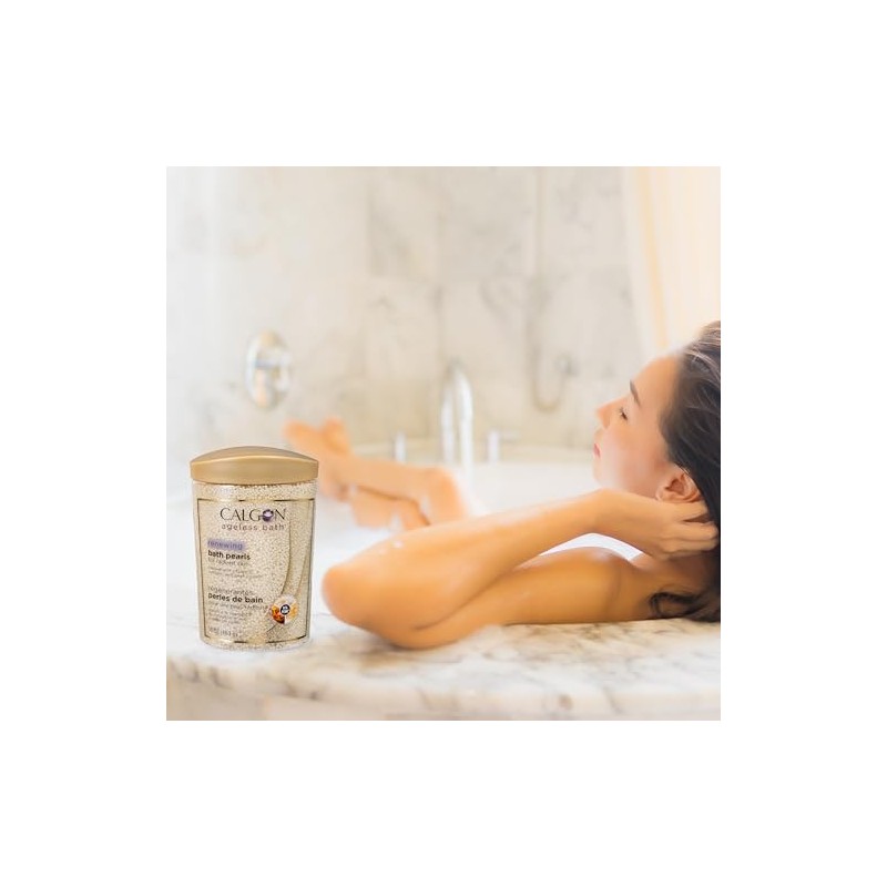 Calgon Ageless Bath Series Renewing Pearls (16-Ounce)