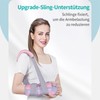lefeke Wrist Brace with Removable Shoulder Straps, Metal Support Strap,