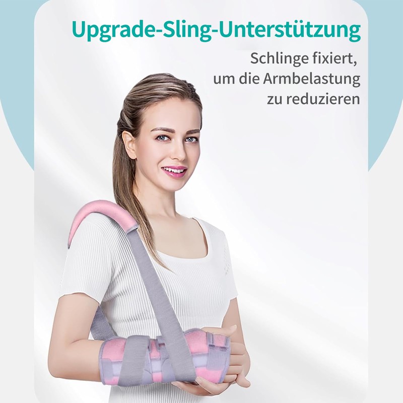 lefeke Wrist Brace with Removable Shoulder Straps, Metal Support Strap,