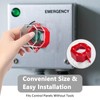 KMYZQDV Emergency Stop Button Cover Push Switch Protector Guard for