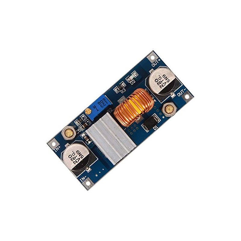 DollaTek 5Pcs XL4015 5A DC-DC Step Down Adjustable Power Supply