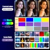 15W RGB Handheld Photography Lamp Dual-side Luminescence Stick Light Portable