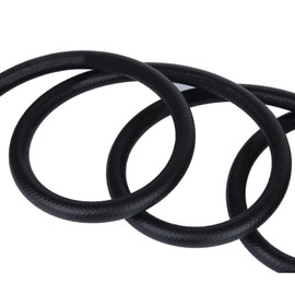 1/4" Fuel Line Hose, 5FT NBR Rubber Push Lock Fuel Hose SAE 30R09 300PSI High Pressure Submersible for Automotive Fuel Systems Engines