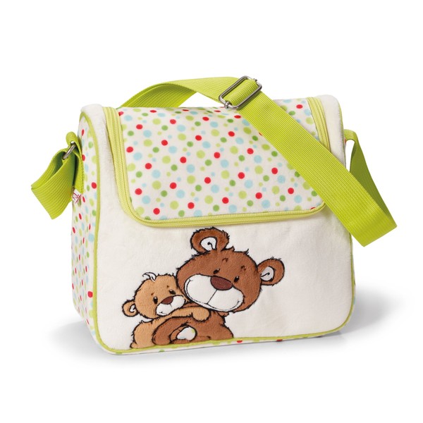 NICI Bear 41515 Classic Bear Nursery Bag, 26 x 24 x 8 cm