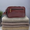 ASHWOOD - Leder - Wäschetasche/Rasierentasche Chelsea - Cognac Braun