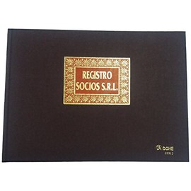 dohe 9912 – Log Book, Record of Partners S.R.L, Folio Book