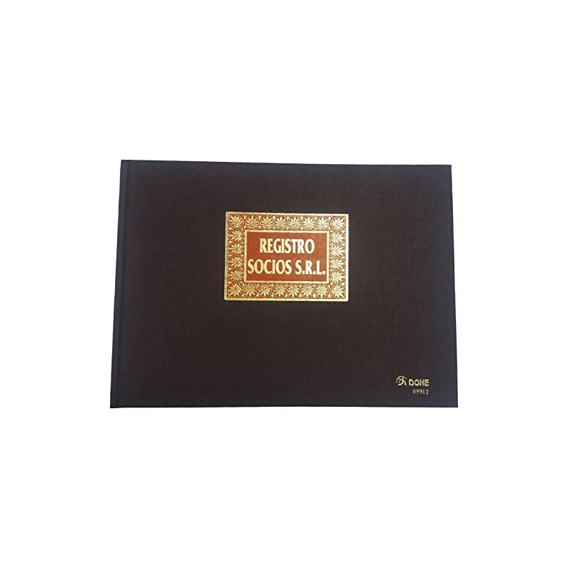 dohe 9912 – Log Book, Record of Partners S.R.L, Folio Book