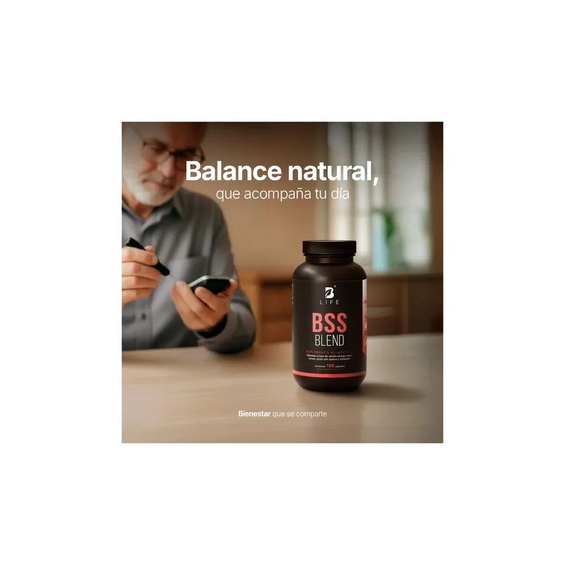 Suplemento Apoyo Equilibrio Glucosa Metabólico 180 Cápsulas Mezcla Herbal Bienestar
