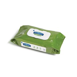 FitRight Aloe Personal Wipes, 8 x 10 Inches, Scented, Soft Pack with Flip Top Lid, Pack of 100