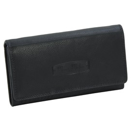 Money Maker - Women's Leather Purse Large Purse for Women Wallet with RFID Protection, black, Classic