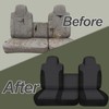 ESMING Custom-Fit Front Seat Cover Replacement for Isuzu NPR 2006-2025