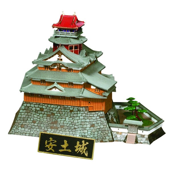 Doyusha S-26 1/360 Japanese Famous Castle Standard Azuchi Castle Plastic