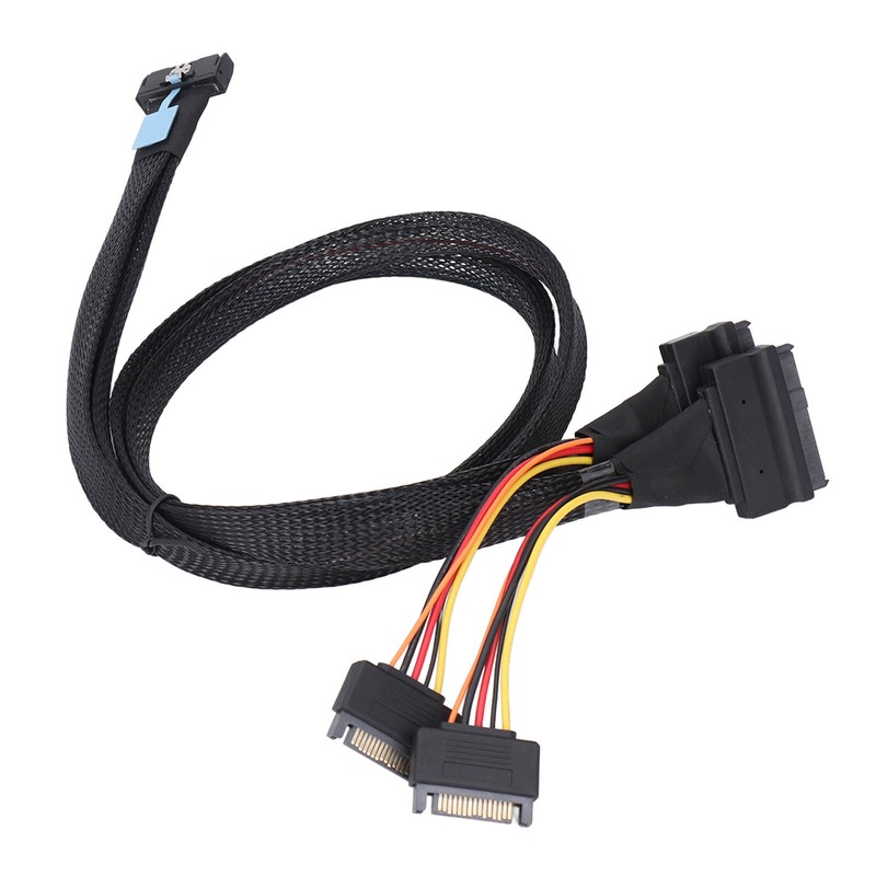 8i 74P to 2xSFF 8639 with 15P Powe Cable Professional