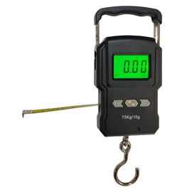 Orurdo qb700013a01n0 Fishing Tackle Digital Scale "Hakaldo D" with Measure for Large Sizes, Digital Hanging Scale