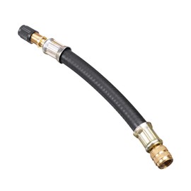 Valve Stem Extenders - Flexible Tire Valve Extension Extender Leakproof | Pump up Extension Tube, Solid Brass Adapter, Enhances Tire Inflation Efficiency