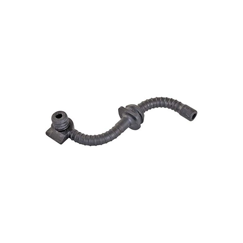 aftermarket Quality Replacement Plastic Chainsaw Oil Pipe, 4.65mm OD, Black,