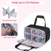 Prokva Marker Organizer Case Holding up to 216 Markers, Marker