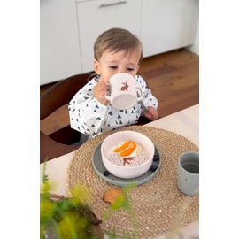 LÄSSIG Little Forest Rabbit Sippy Cup with Handle and Removable Lid 150 ml