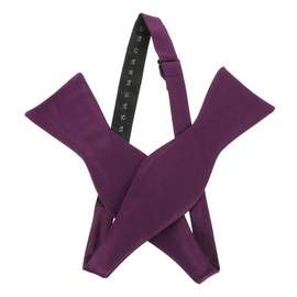 GALPADA Self-tie bow tie men's costumes bow tie for men pre-tied bow tie for men business bow tie for wedding men's bow tie for self-tie groom collar pendant, purple